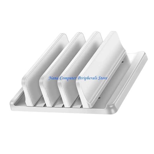 F68C Vertical Laptop Stand Adjustable Slot Suitable for Desktop Space Saving Laptop