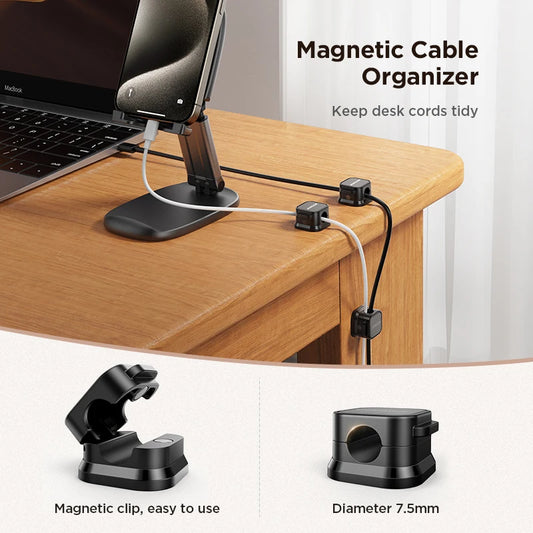Magnetic Cable Clips for Desk