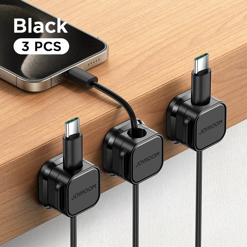 Magnetic Cable Clips for Desk