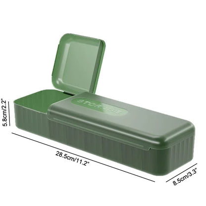 Transparent Data Cable Organizer Case Classification Dustproof Card Organizer With Lid Clutter Collection Box For Office Home