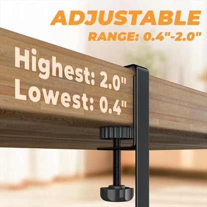 [CLOS] Cable Management Under Desk, Under Desk Cable Management Tray, Desk Cable Organizer,Cable Management Box,Cord Organizer