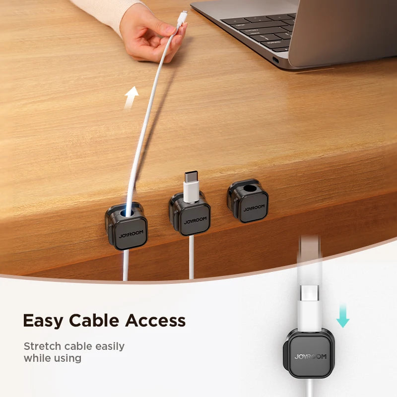 Magnetic Cable Clips for Desk