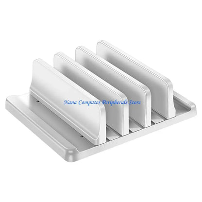 F68C Vertical Laptop Stand Adjustable Slot Suitable for Desktop Space Saving Laptop