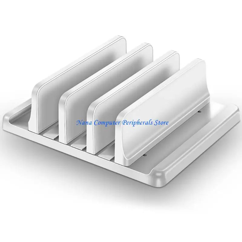 F68C Vertical Laptop Stand Adjustable Slot Suitable for Desktop Space Saving Laptop