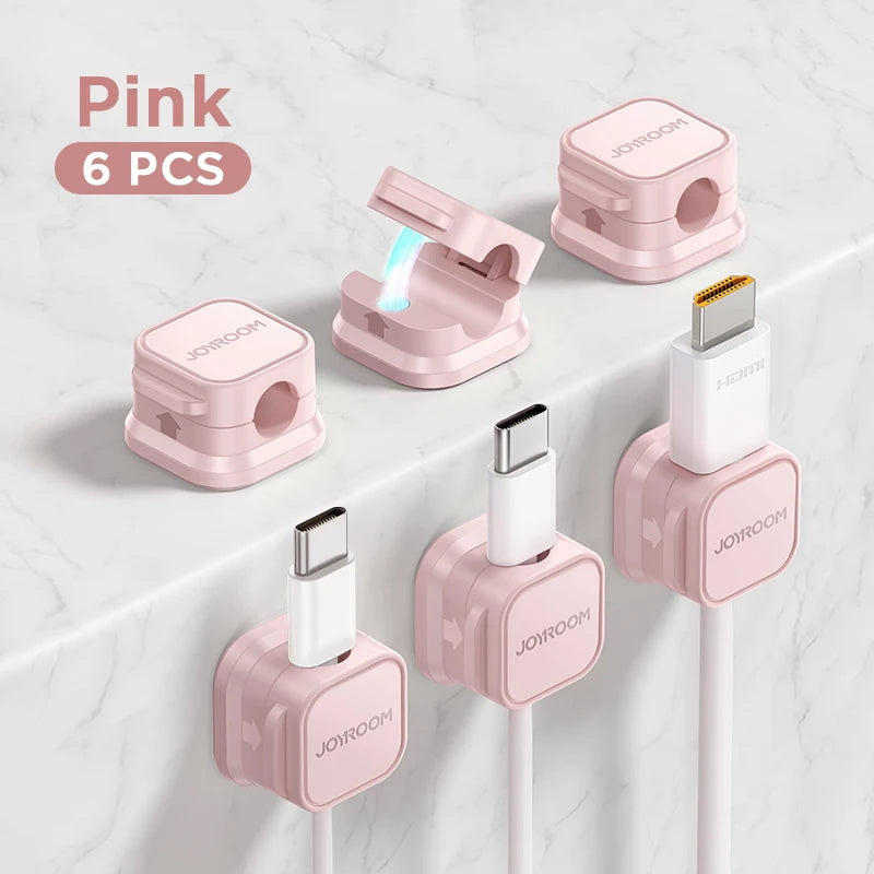 Magnetic Cable Clips for Desk