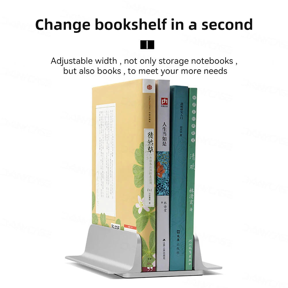 Vertical Laptop Stand Holder Foldable Aluminum Notebook Stand Laptop Tablet Stand Support For Macbook Air Pro PC 13-17 inch