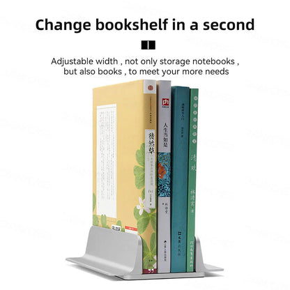 Vertical Laptop Stand Holder Foldable Aluminum Notebook Stand Laptop Tablet Stand Support For Macbook Air Pro PC 13-17 inch