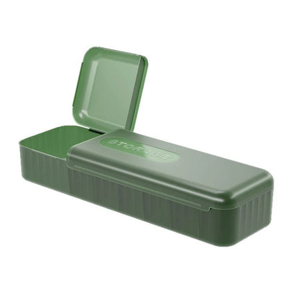 Transparent Data Cable Organizer Case Classification Dustproof Card Organizer With Lid Clutter Collection Box For Office Home