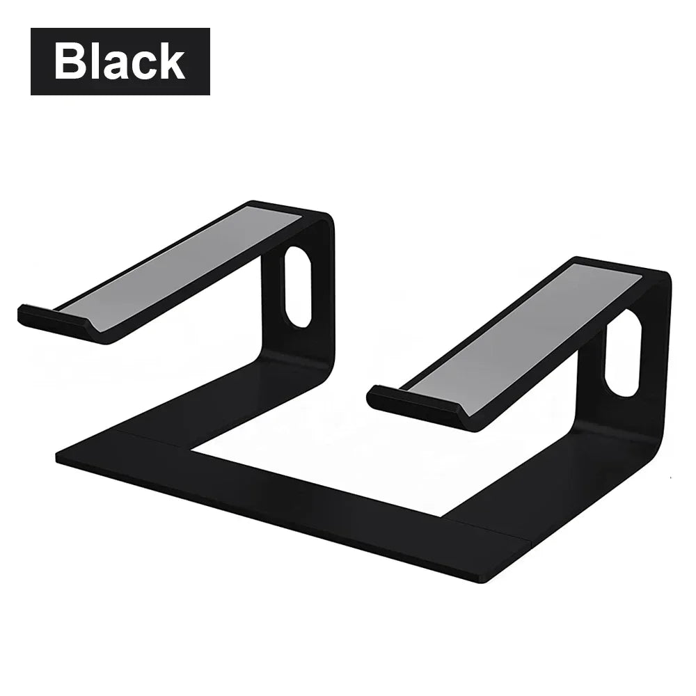 Vertical Laptop Stand Aluminum Computer Stand Detachable Laptop Riser Notebook Holder Stand Compatible with MacBook Air Pro